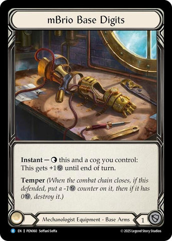 Image for Mbrio Base Digits (PEN060) [Compendium of Rathe] - Flesh and Blood TCG