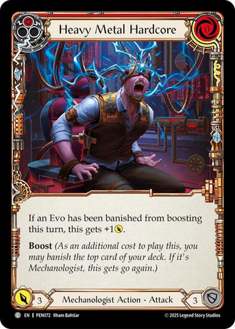 Heavy Metal Hardcore (Red) (PEN072) [Compendium of Rathe]