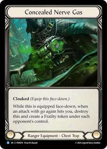 Image for Concealed Nerve Gas (PEN079) [Compendium of Rathe] - Flesh and Blood TCG