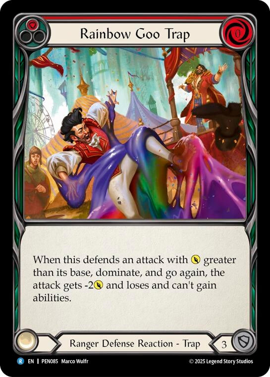 Image for Rainbow Goo Trap (Red) (PEN085) [Compendium of Rathe] - Flesh and Blood TCG