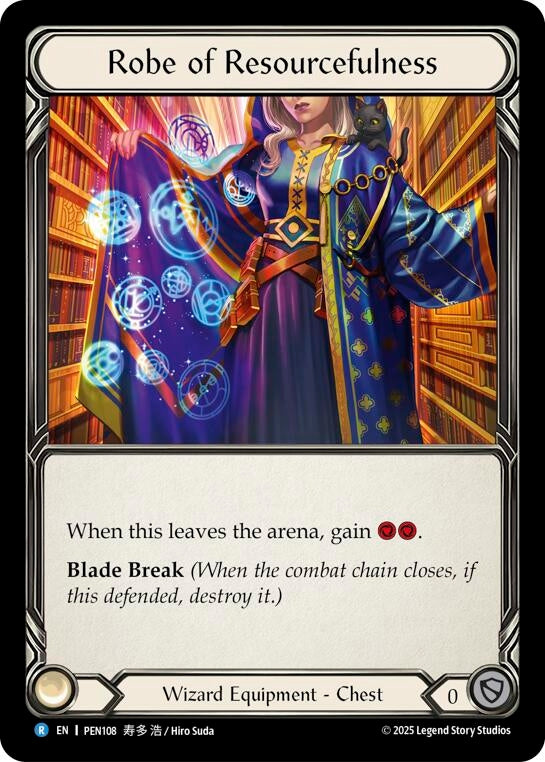 Image for Robe Of Resourcefulness (PEN108) [Compendium of Rathe] - Flesh and Blood TCG