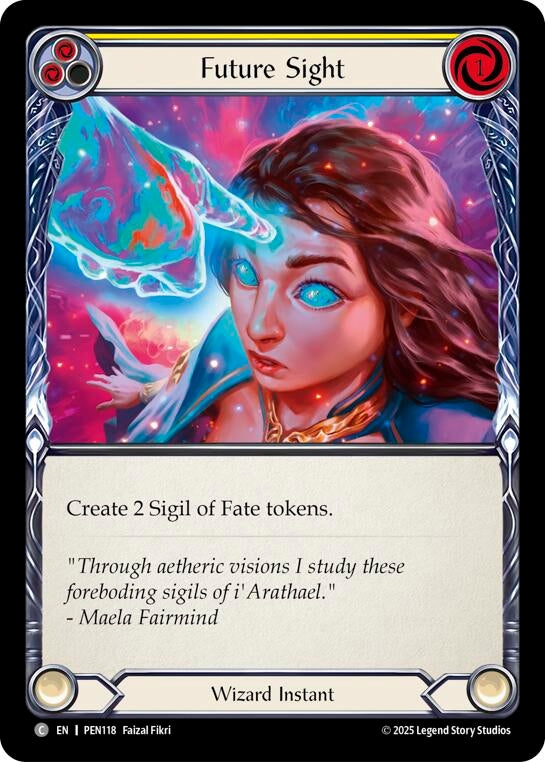 Image for Future Sight (Yellow) (PEN118) [Compendium of Rathe] - Flesh and Blood TCG