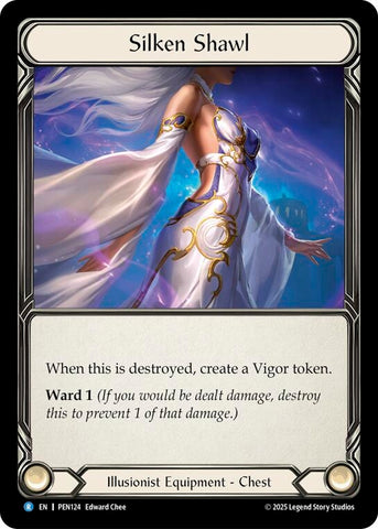 Image for Silken Shawl (PEN124) [Compendium of Rathe] - Flesh and Blood TCG