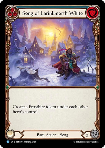 Image for Song Of Larinkmorth White (Blue) (PEN150) [Compendium of Rathe] - Flesh and Blood TCG