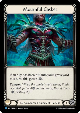 Image for Mournful Casket (PEN153) [Compendium of Rathe] - Flesh and Blood TCG