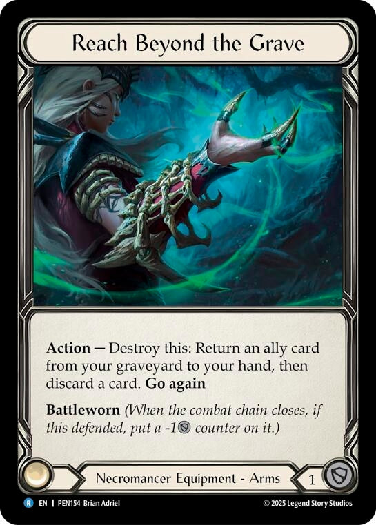 Image for Reach Beyond The Grave (PEN154) [Compendium of Rathe] - Flesh and Blood TCG