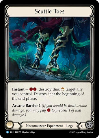 Image for Scuttle Toes (PEN155) [Compendium of Rathe] - Flesh and Blood TCG