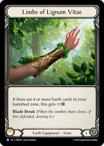 Image for Limbs Of Lignum Vitae (PEN216) [Compendium of Rathe] - Flesh and Blood TCG
