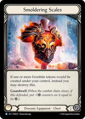 Image for Smoldering Scales (PEN253) [Compendium of Rathe] - Flesh and Blood TCG