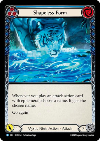 Image for Shapeless Form (Blue) (PEN264) [Compendium of Rathe] - Flesh and Blood TCG