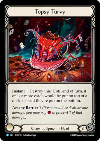 Image for Topsy Turvy (PEN276) [Compendium of Rathe] - Flesh and Blood TCG