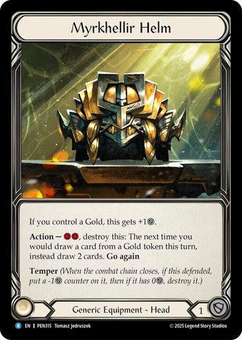 Image for Myrkhellir Helm (PEN315) [Compendium of Rathe] - Flesh and Blood TCG