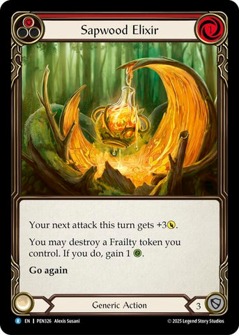Image for Sapwood Elixir (Red) (PEN326) [Compendium of Rathe] - Flesh and Blood TCG