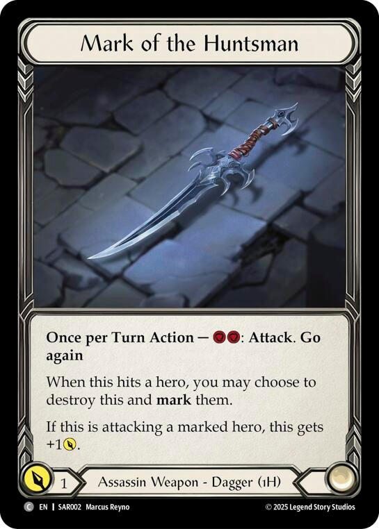 Image for Mark of the Huntsman (SAR002) [Silver Age Chapter 2] - Flesh and Blood TCG