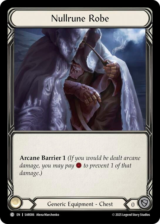 Image for Nullrune Robe (SAR006) (SAR006) [Silver Age Chapter 2] - Flesh and Blood TCG