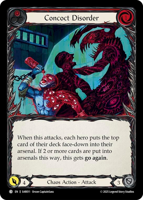 Image for Concoct Disorder (SAR011) [Silver Age Chapter 2] - Flesh and Blood TCG