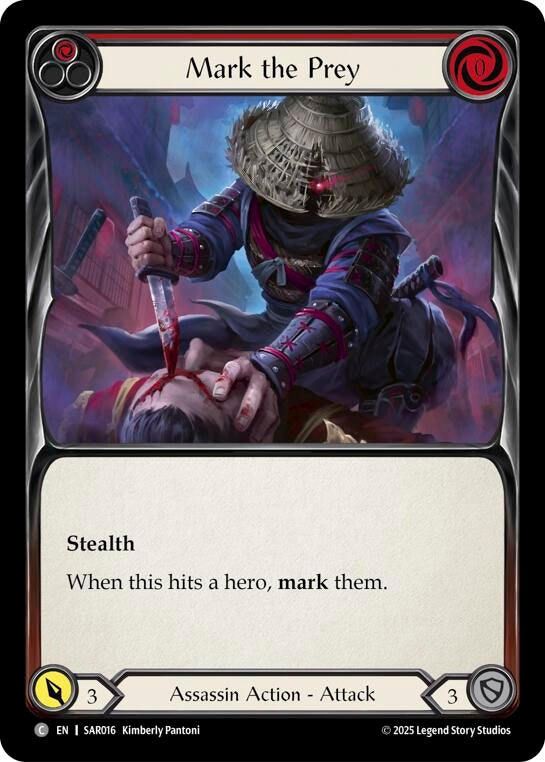 Image for Mark the Prey (SAR016) [Silver Age Chapter 2] - Flesh and Blood TCG