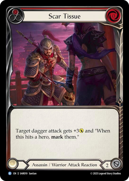 Image for Scar Tissue (SAR019) [Silver Age Chapter 2] - Flesh and Blood TCG