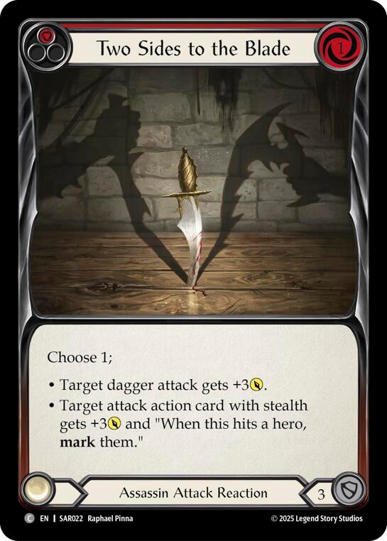 Image for Two Sides to the Blade (SAR022) [Silver Age Chapter 2] - Flesh and Blood TCG