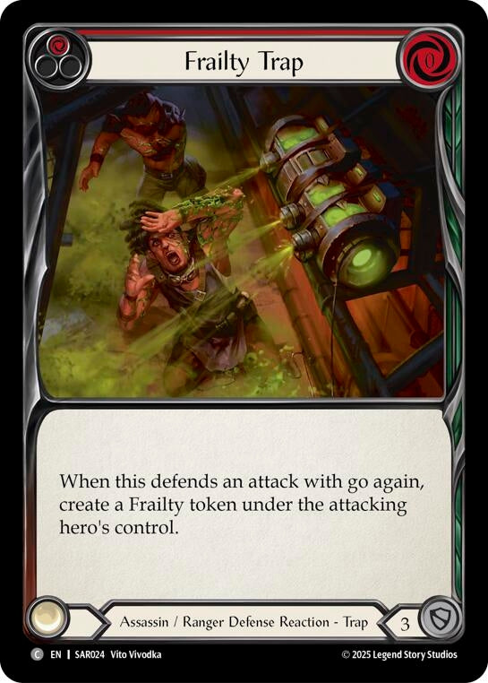 Image for Frailty Trap (SAR024) [Silver Age Chapter 2] - Flesh and Blood TCG
