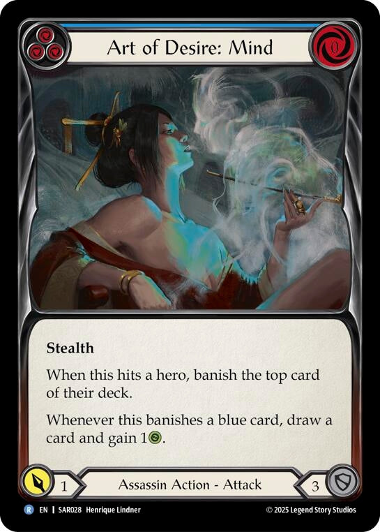 Image for Art of Desire: Mind (SAR028) [Silver Age Chapter 2] - Flesh and Blood TCG