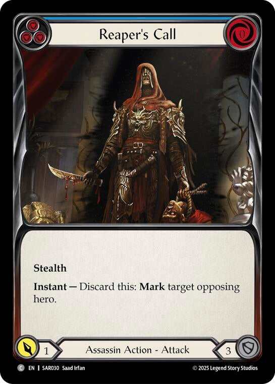 Image for Reaper's Call (SAR030) [Silver Age Chapter 2] - Flesh and Blood TCG