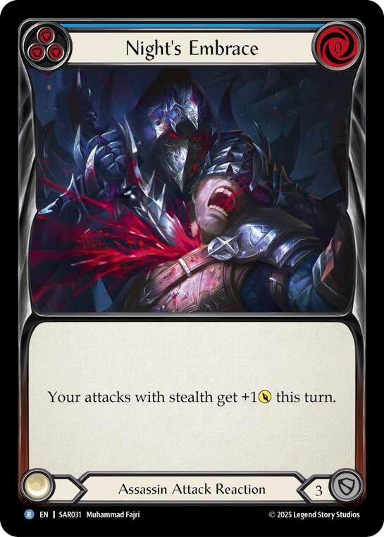 Image for Night's Embrace (SAR031) [Silver Age Chapter 2] - Flesh and Blood TCG