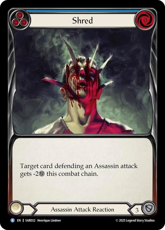 Image for Shred (SAR032) [Silver Age Chapter 2] - Flesh and Blood TCG