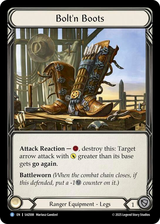 Image for Bolt'n Boots (SAZ008) (SAZ008) [Silver Age Chapter 2] - Flesh and Blood TCG