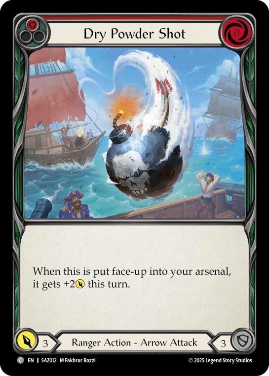 Image for Dry Powder Shot (SAZ012) [Silver Age Chapter 2] - Flesh and Blood TCG
