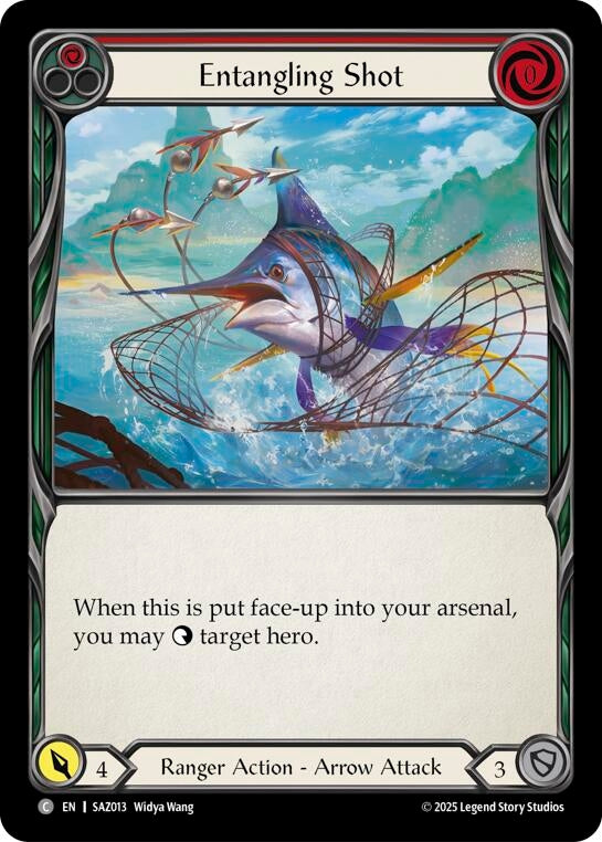 Image for Entangling Shot (SAZ013) [Silver Age Chapter 2] - Flesh and Blood TCG