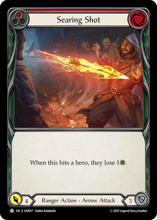 Image for Searing Shot (SAZ017) [Silver Age Chapter 2] - Flesh and Blood TCG