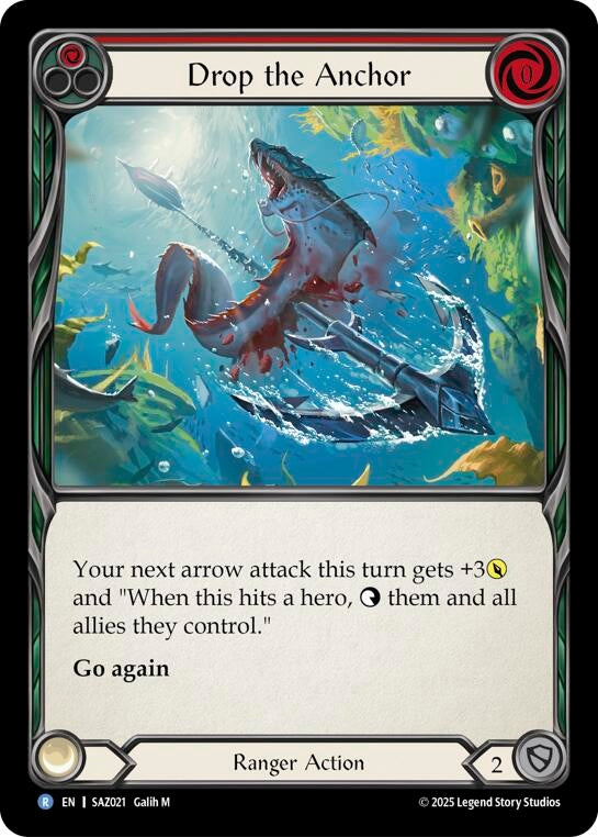 Image for Drop the Anchor (SAZ021) [Silver Age Chapter 2] - Flesh and Blood TCG