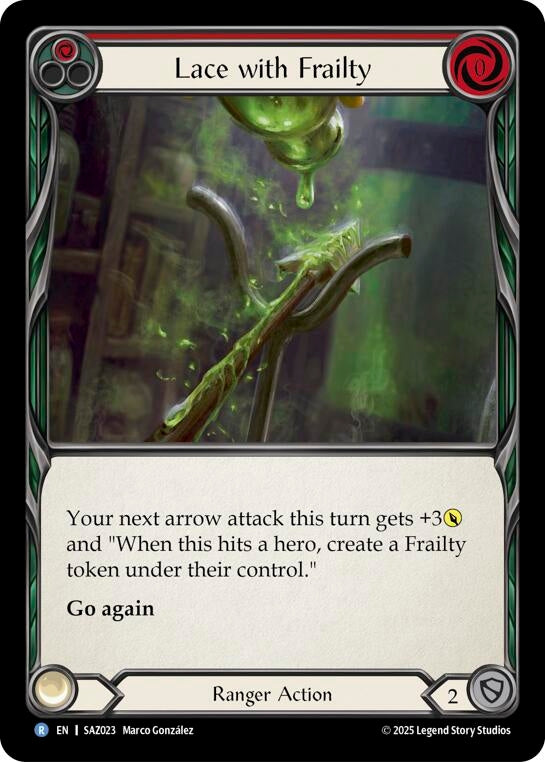 Image for Lace with Frailty (SAZ023) [Silver Age Chapter 2] - Flesh and Blood TCG