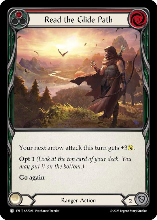 Image for Read the Glide Path (SAZ026) [Silver Age Chapter 2] - Flesh and Blood TCG