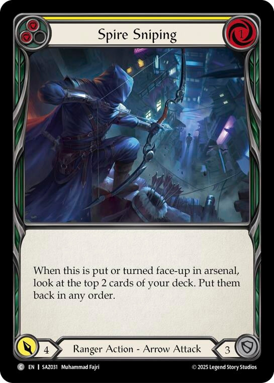 Image for Spire Sniping (SAZ031) [Silver Age Chapter 2] - Flesh and Blood TCG