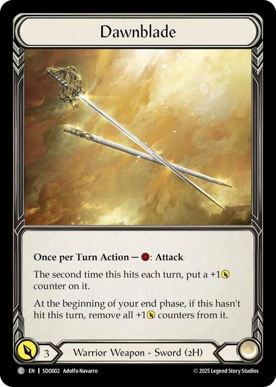 Image for Dawnblade (SDO002) [Silver Age Chapter 2] - Flesh and Blood TCG