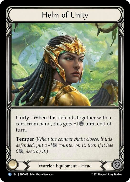Image for Helm of Unity (SDO003) [Silver Age Chapter 2] - Flesh and Blood TCG