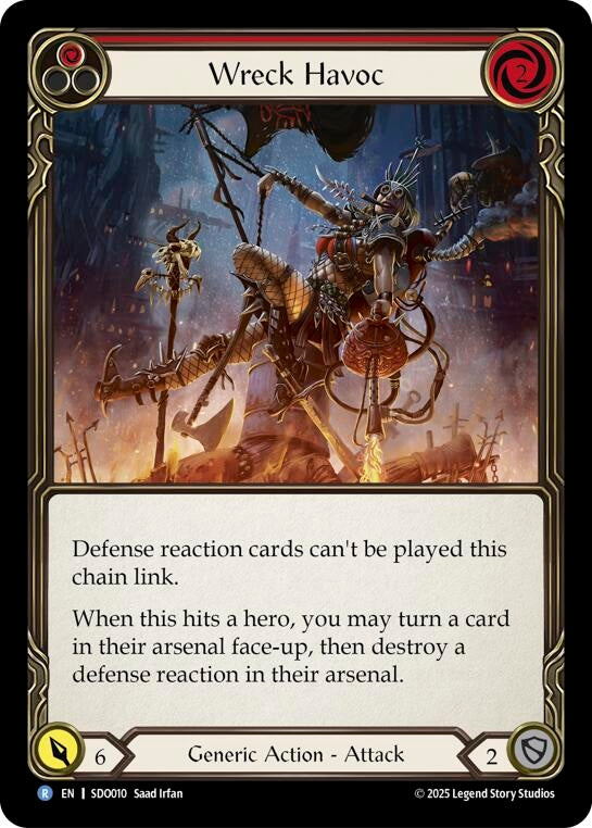 Image for Wreck Havoc (SDO010) [Silver Age Chapter 2] - Flesh and Blood TCG