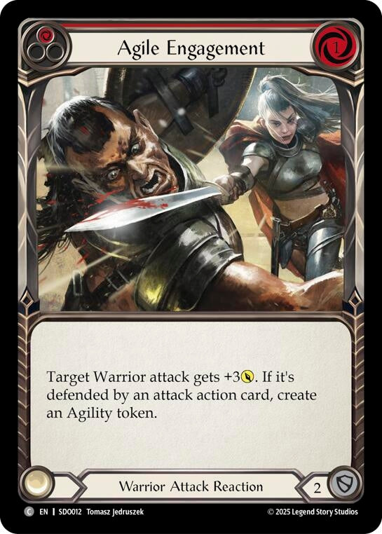 Image for Agile Engagement (SDO012) [Silver Age Chapter 2] - Flesh and Blood TCG