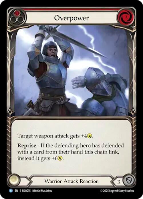 Image for Overpower (Red) (SDO015) [Silver Age Chapter 2] - Flesh and Blood TCG