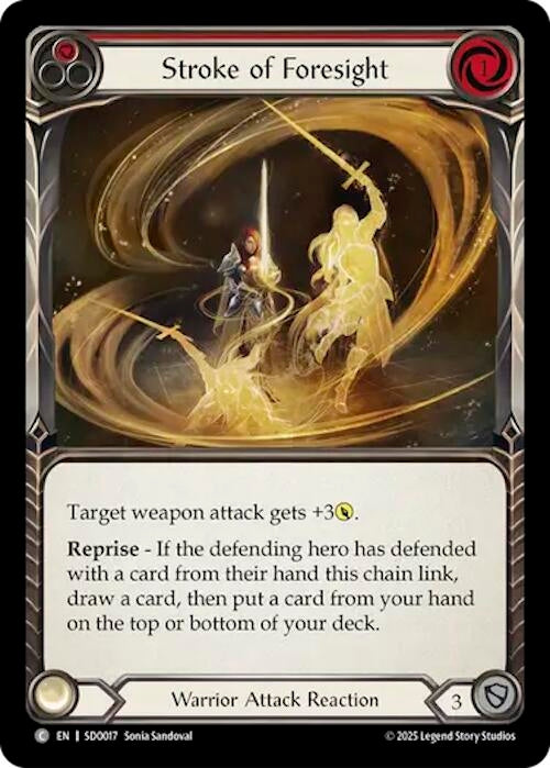 Image for Stroke of Foresight (SDO017) [Silver Age Chapter 2] - Flesh and Blood TCG