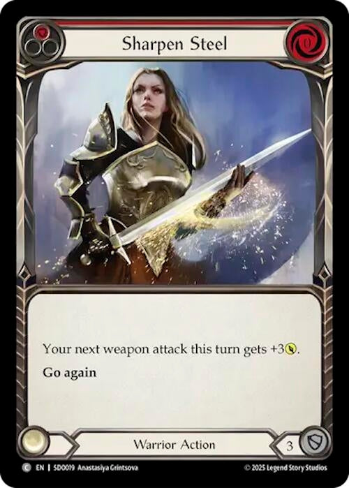 Image for Sharpen Steel (SDO019) [Silver Age Chapter 2] - Flesh and Blood TCG