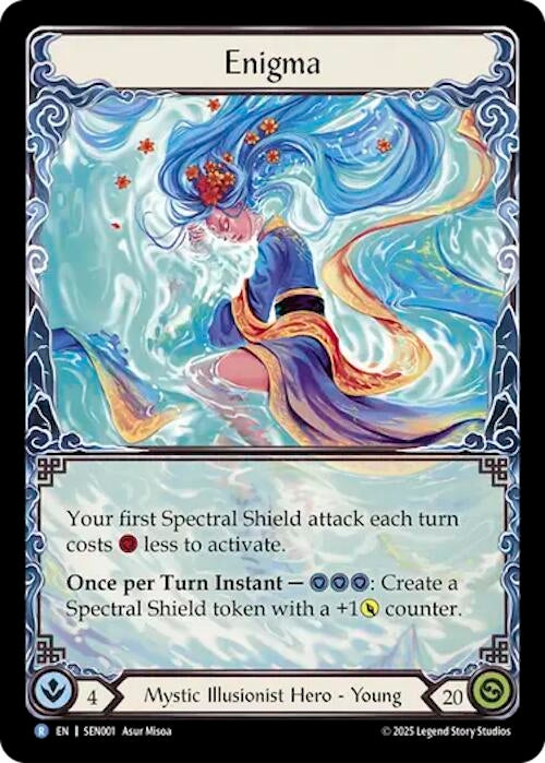 Image for Enigma (Extended Art) (SEN001) [Silver Age Chapter 2] - Flesh and Blood TCG