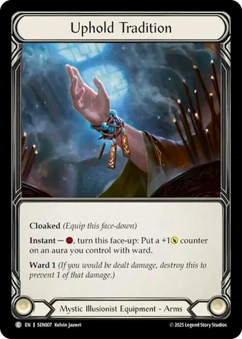 Image for Uphold Tradition (SEN007) [Silver Age Chapter 2] - Flesh and Blood TCG