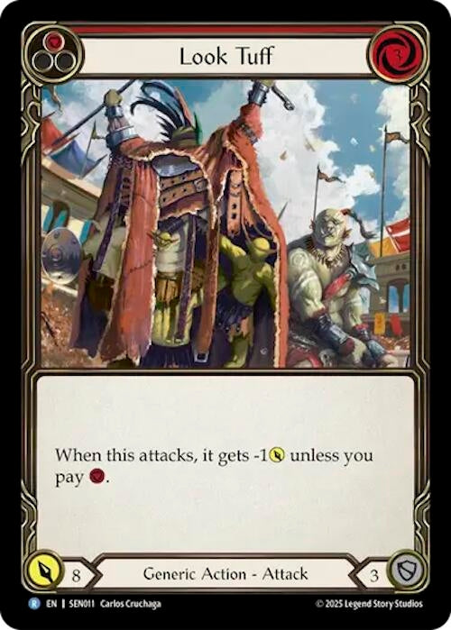 Image for Look Tuff (SEN011) [Silver Age Chapter 2] - Flesh and Blood TCG