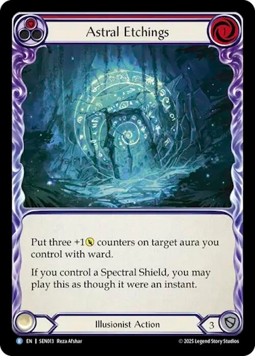 Image for Astral Etchings (SEN013) [Silver Age Chapter 2] - Flesh and Blood TCG