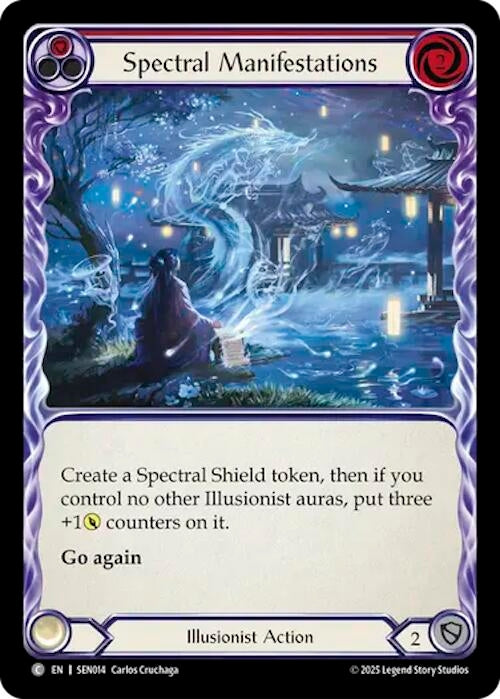 Image for Spectral Manifestations (SEN014) [Silver Age Chapter 2] - Flesh and Blood TCG