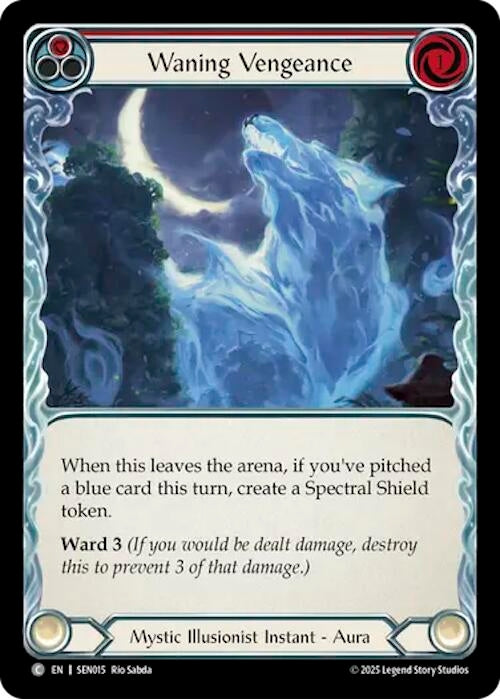 Image for Waning Vengeance (SEN015) [Silver Age Chapter 2] - Flesh and Blood TCG