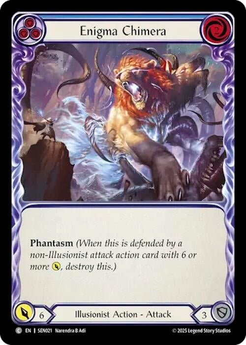 Image for Enigma Chimera (SEN021) (SEN021) [Silver Age Chapter 2] - Flesh and Blood TCG